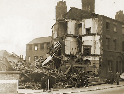 Liverpool Blitz Clarence Street